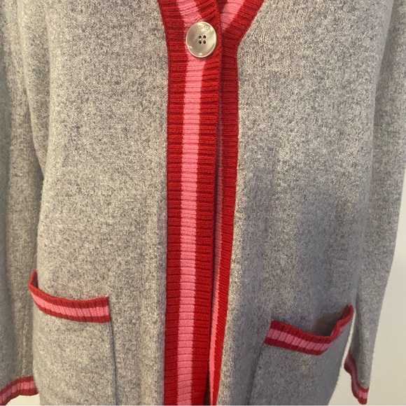 ❤️💖OLSEN💖❤️Henry style sweater with button and pockets . Cozy! Size Large. - Picture 3 of 11